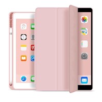 Smart Case para ipad AIR 4- 10.9 ROSADO + lamina de vidrio